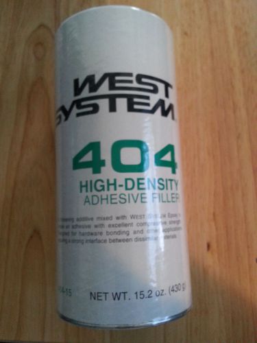 New genuine west system 404-15 high density adhesive filler 15.2 oz