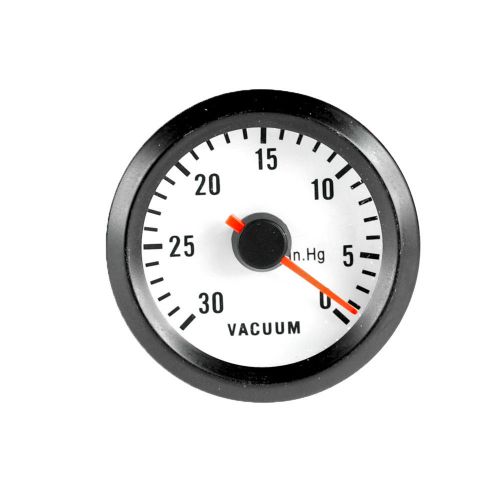 Sl motor car motor 2&#034; 52mm 30-10 in.hg turbo vacuum pointer gauge meter