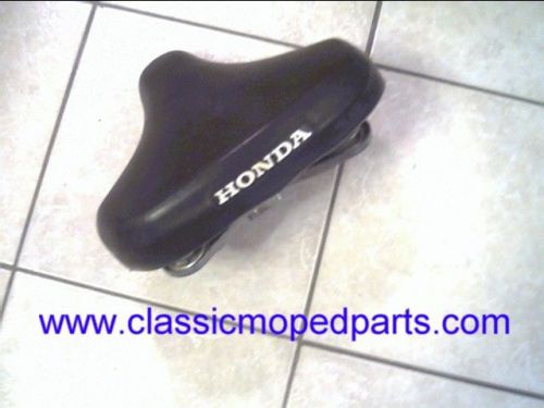 Honda hobbit - pa50 (black - oem seat) pa 50  original seat  &#034;good used&#034;