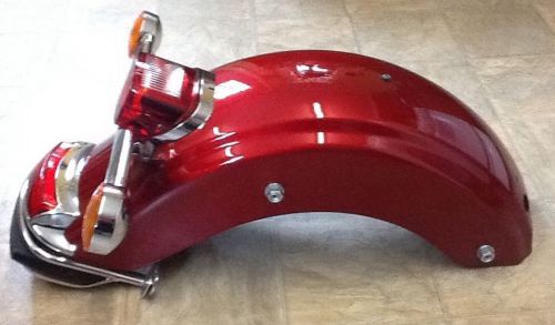 Harley davidson electra glide flhtcu complete rear fender 2013