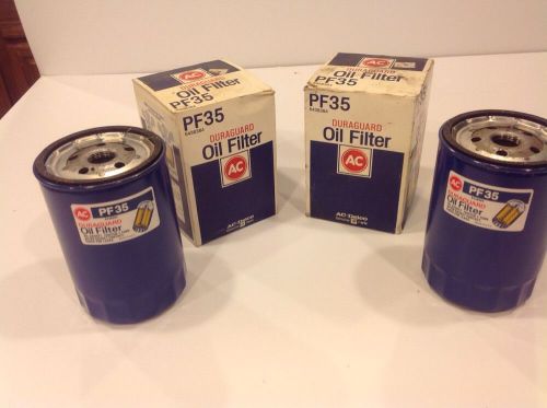 Vintage ac oil filters pf35