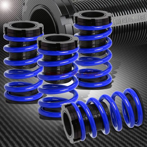 Front+rear suspension scale coilover 1-3" spring blue for 01-05 civic em2 es