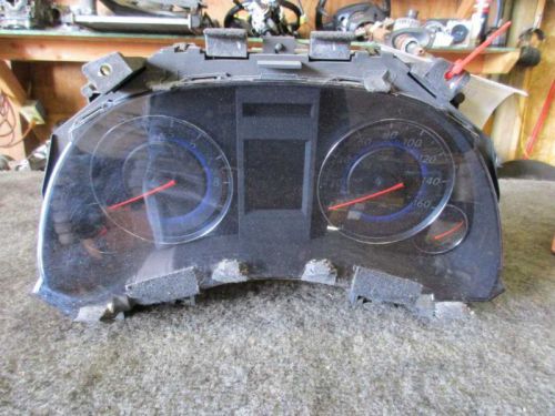 07 infiniti g35 speedometer cluster 4 dr sdn mph at w/o navigation system 64212