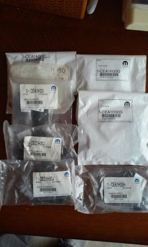 Chrysler dodge mopar jeep programmable keys new &amp; unprogrammed!-lot of 7 pairs