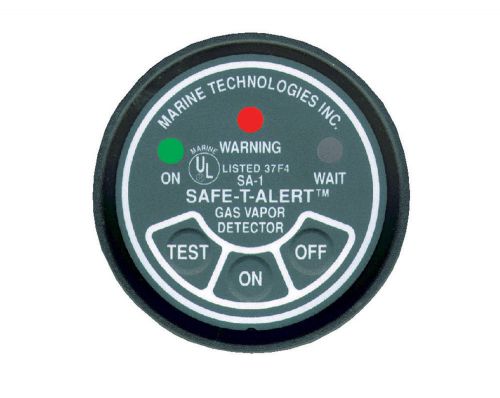 Safe-t-alert gas fume vapor detector - in-dash 2" instrument case mfg# blk sa-1