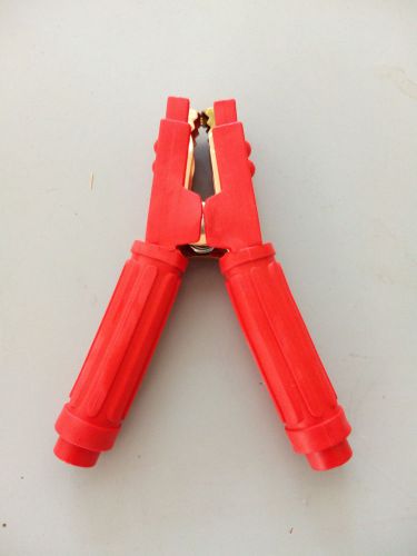 Clamp metal red