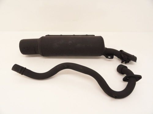 86 87 88 honda trx 200 sx 200sx used exhaust muffler head pipe silencer