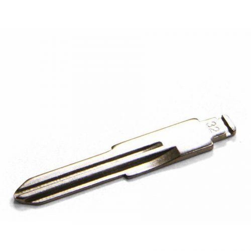 Key blank for trk series remotesuncut replacement folding alarm cover shell