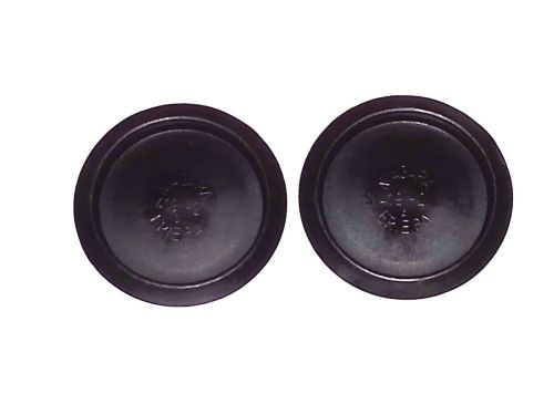 Gm gmc 2 1/2&#034; chevy pontiac plastic body plug with indented depressed center 2pc