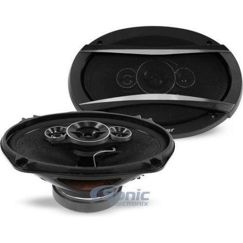 Pioneer ts-a6986r 600w 6&#034; x 9&#034; ts-a series 4-way coaxial car stereo speakers