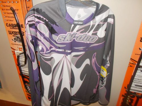 4535250690 ski doo ladies muskoka jersey size medium quick dry, antibacterial