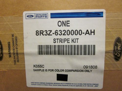 New oem ford 8r3z6320000ah graphics kit racing stripes