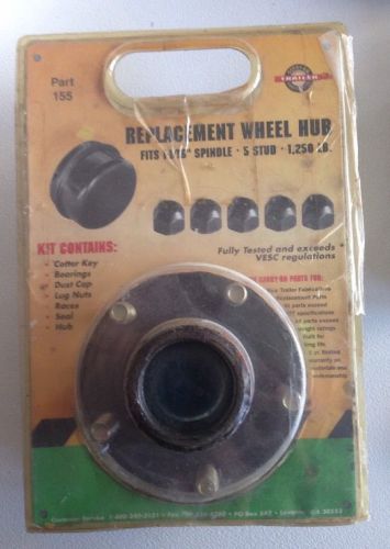 Carry on trailer replacement wheel hub 1-1/16" spindle 5 stud  part 155