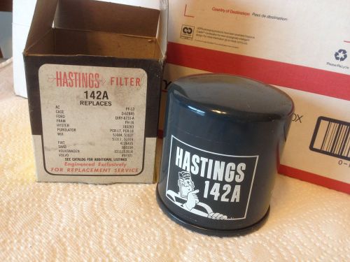 Hastings oil filter, 142a, for import cars and more.  nos.   item:  3555