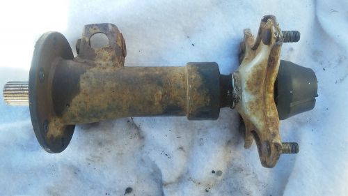 88 98 kawasaki bayou 220 left rear axle housing