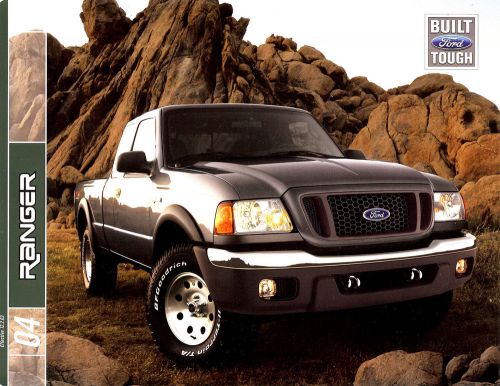 2004 ford ranger pickup brochure -ranger xl-ranger edge-ranger xlt-tremor-fx4