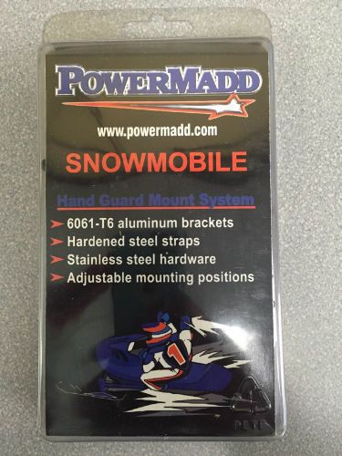 Powermadd snowmobile hand guards mount system