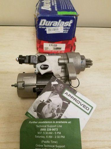Duralast 17122 starter 1991 acura starter
