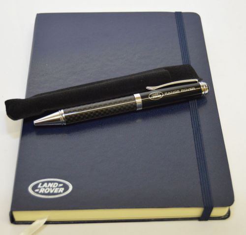 Land rover notebook and land rover dallas carbon fiber pen great holiday gift