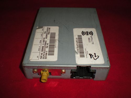 Xm satellite radio delphi delco electronics 28059656 15907728 tuner asis unteste