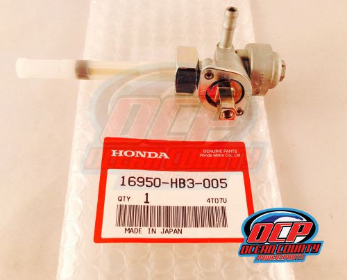 86 - 88 new genuine honda fourtrax 200 trx200 oem fuel valve gas petcock trx 2x4