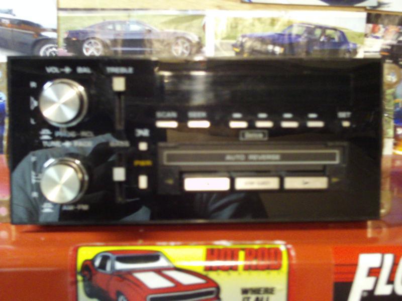 Delco   am/ fm st radio auto reverse cassette player  1980-1990 era models
