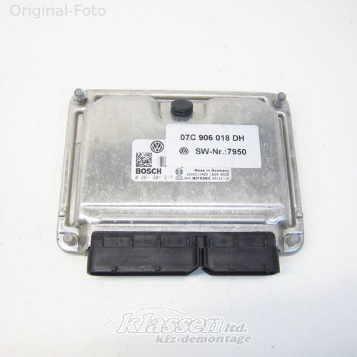 Engine control unit bentley continental 6.0 03.05- 07c906018dh bosch