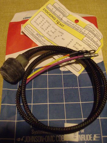 New oem omc johnson evinrude 584538 start switch assembly tiller handle nla hl