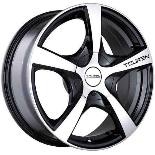 16x7 machined black touren tr9 wheels 5x112 5x120 +42 audi a6 a5 a8 s4 a4