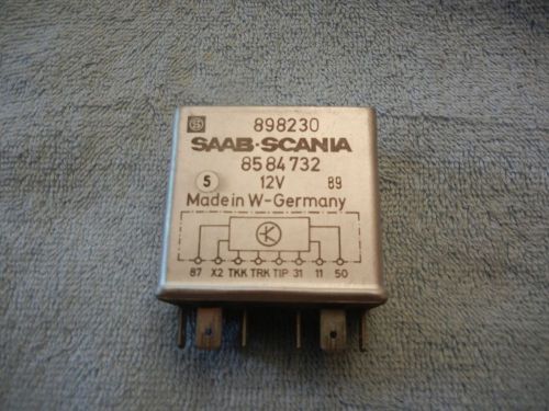Saab 900 transient enrichment relay 86-88 new # 85 84 732