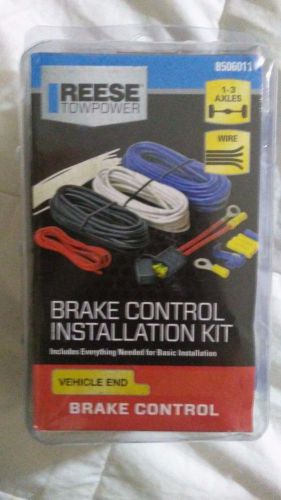 Reese towpower 8506011 brake control installation kit (vehicle end)