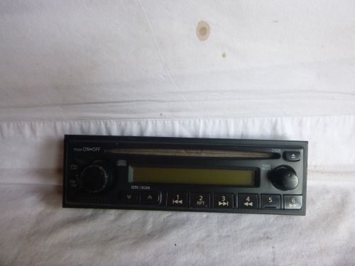 00 01 nissan altima frontier radio cd face plate cy028 mk61307