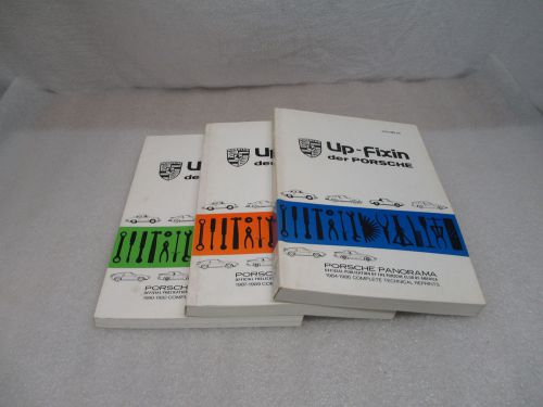 3 volumes of up fixin der porsche no. vii, vii, ix