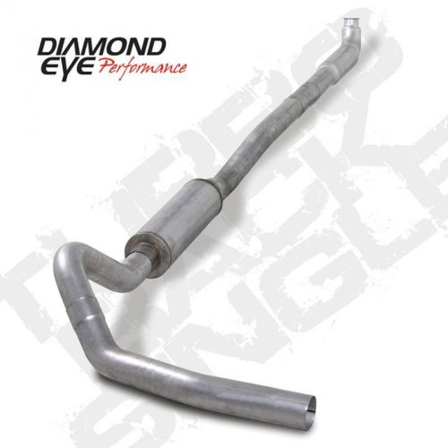Diamond eye 4" downpipe back exhaust 2001-2007 chevy/gmc 6.6l duramax