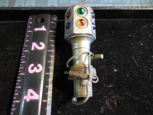 Vintage jeweled jewel dash lights light - harley hot rod flathead.