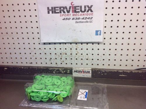 X-calibar ultra lites sno-stuff track stud nylon nut backing plate 114 6060214d