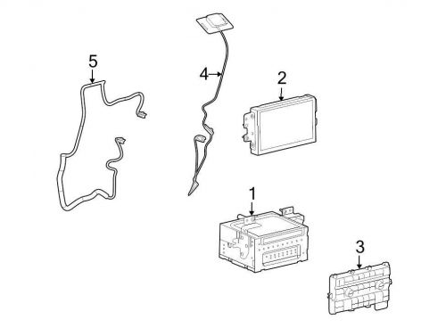 Ford oem gps navigation system antenna 8a8z10e893a image 4