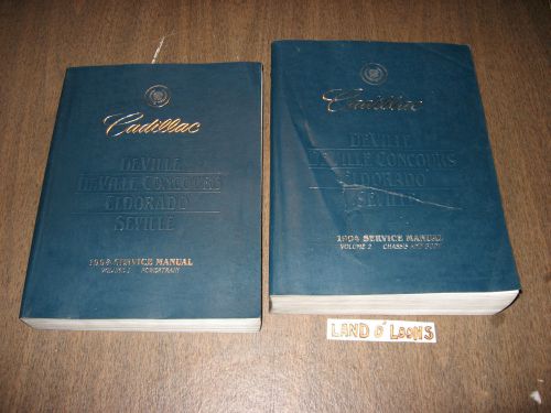1994 cadillac deville/concours/eldorado/seville shop/service manual set/2 low$