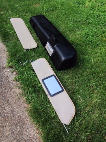 Ford bronco wiper cover and sun visor (&#039;69-&#039;77)
