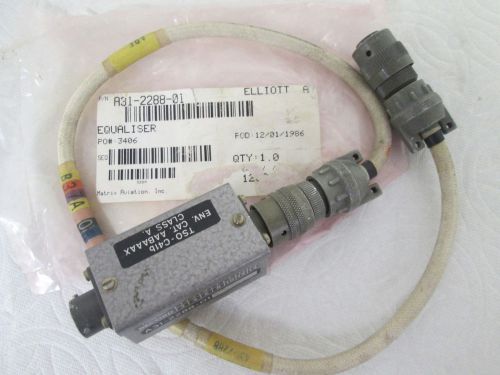 Raytheon ? a31-2288-01-528 sense aerial cable equalizer (wr 679) elliott marconi