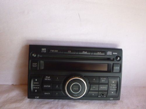 09-12 Nissan Sentra Radio Cd MP3 Faceplate CY13F 28185-ZT50A FP41214, image 1