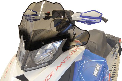 Powermadd 13422 cobra w/s rev xp mid smk/blk s/m mid height 15"