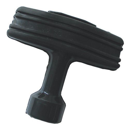 Emgo starter handle - solid rubber w/end plug