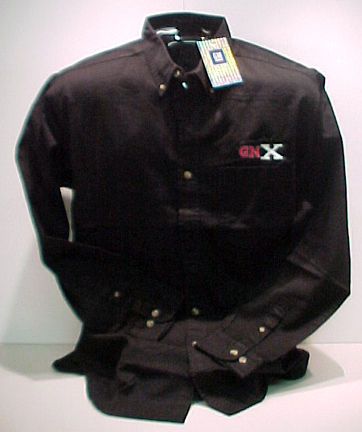 Gm licensed buick gnx long sleeve denim shirts