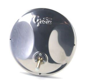 Gro12173 grote 8" round convex mirror offset ball-stud stainless-steel, steel