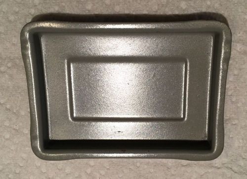 Rare 1954 ford factory oem dash clock delete plate cover