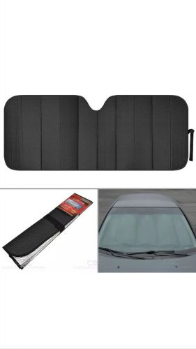 Auto sunshade black foil reflective sun shade for car cover visor jumbo size