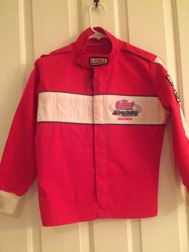 G-force single layer 3-2a/1 racing suit-youth size m