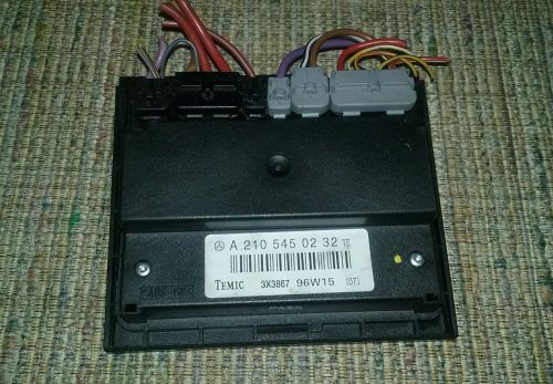 97-02 mercedes w210 e-class climate control unit module a 210 545 03 32