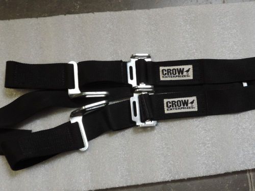 Crow 11524 2'' black y style belt